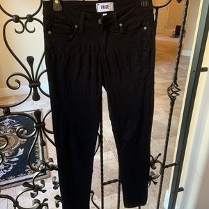 Black Paige Skinny Jeans